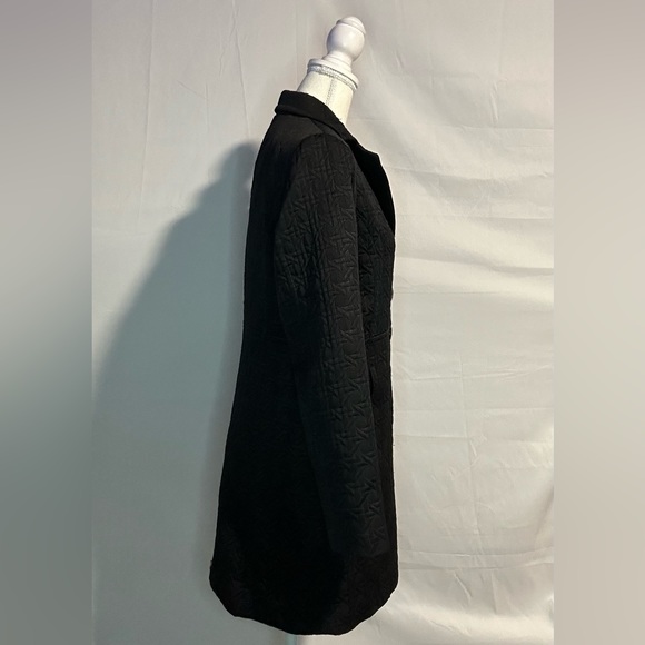 Black pea coat jacket - Picture 3 of 6